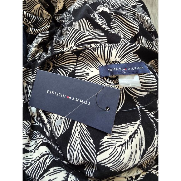 Tommy Hilfiger Womens Floral Sleeveless Ruffled Hem Dress Size 4 - Picture 5 of 8